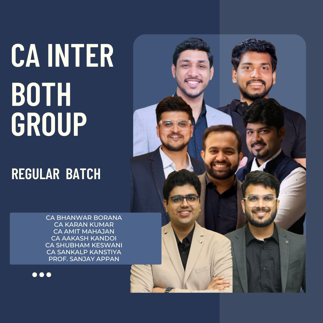 CA Inter Both Group Combo | LIVE Regular Batch | For May/Sep 26 & Jan 27 Exams CA Point