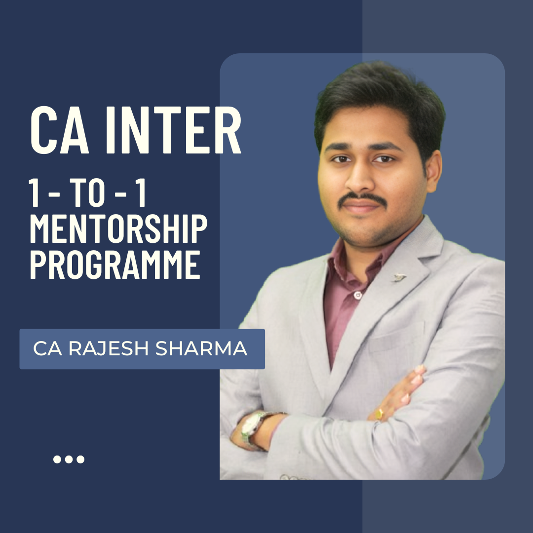 CA Inter - Mentorship & Guidance by CA Rajesh Sharma CA Point