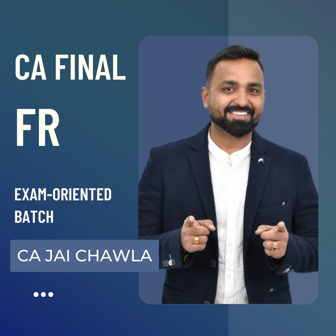 CA Final FR | Exam-Oriented Batch by CA Jai Chawla | For Nov 26 Exams CA Point