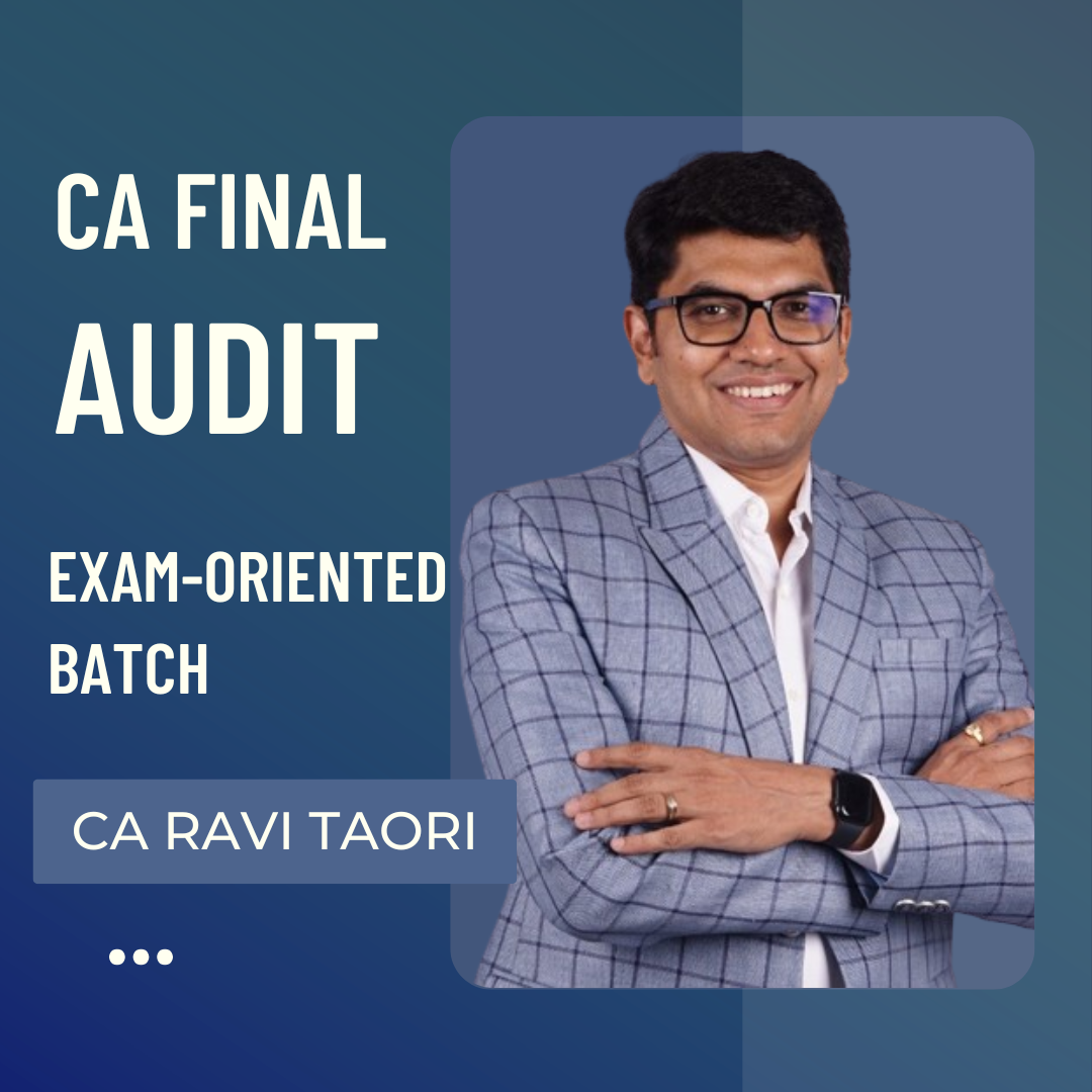 CA Final Audit | Exam Oriented Batch by CA Ravi Taori  | For Nov 26 & Onwards Exams CA Point