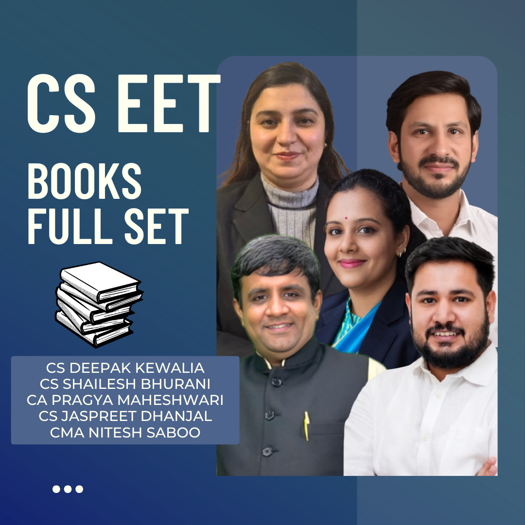 CS EET All Subjects Books | Full Set for Oct 26 Exams CA Point