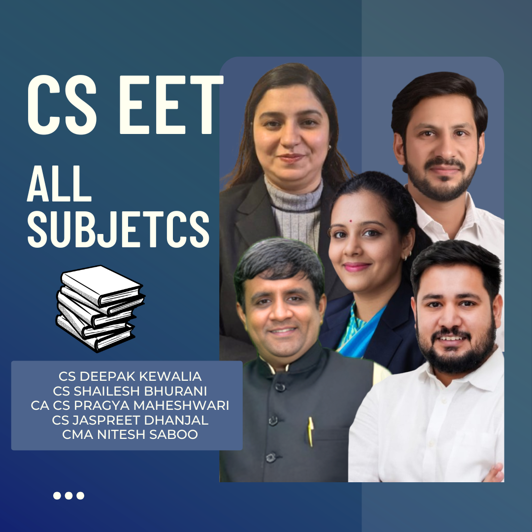 CS EET All Subjects Books | Full Set for Oct 26 Exams CA Point