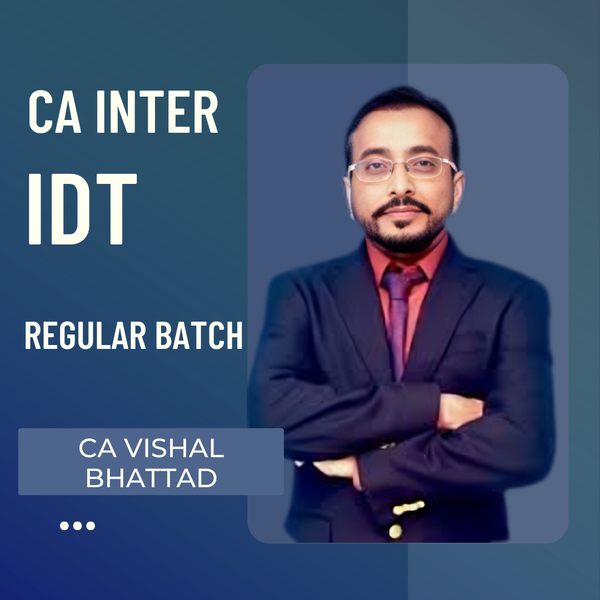 CA Inter GST | Regular Batch by CA Vishal Bhattad | For Sep 26 & Jan/May 27 Exams CA Point