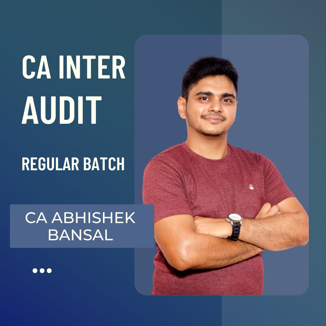 CA Inter Audit | Regular Batch By CA Abhishek Bansal | For Sep 26 & Jan 27 Exams CA Point