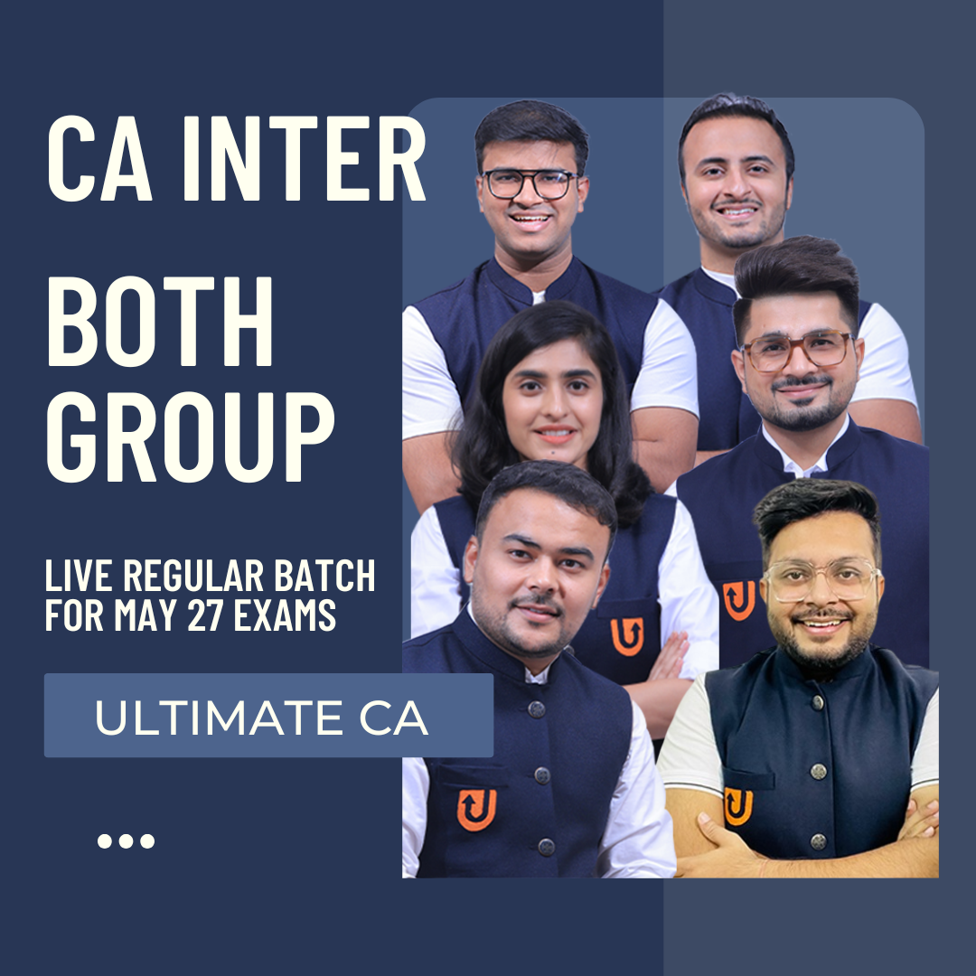 CA Inter May 27 Exams | Both Group by Ultimate CA | Live Regular Batch CA Point