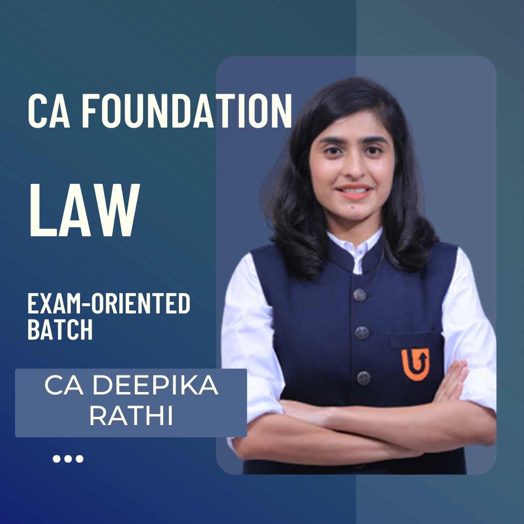CA Foundation Law | Exam-Oriented Batch By CA Deepika Rathi | For Sep 26 Exams CA Point