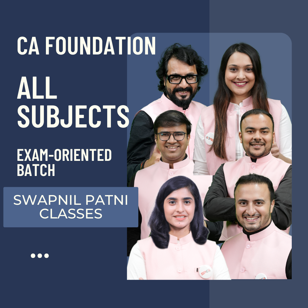 CA Foundation All Subjects | Exam-Oriented Batch by SPC | For Sep 26 Exams CA Point