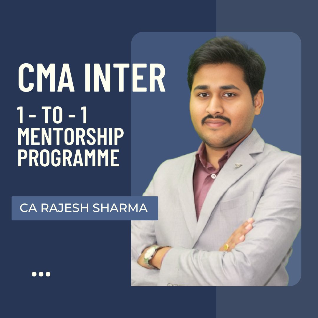 CMA Inter - Mentorship & Guidance by CA Rajesh Sharma CA Point
