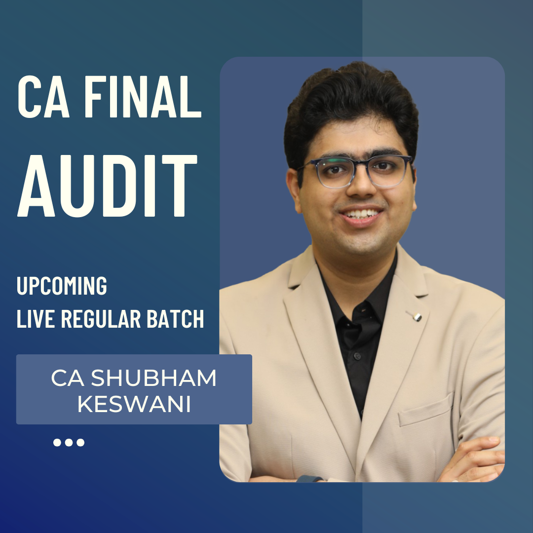 CA Final Audit | LIVE Regular Batch By CA Shubham Keswani | For Nov 27 & May/Nov 28 Exams CA Point