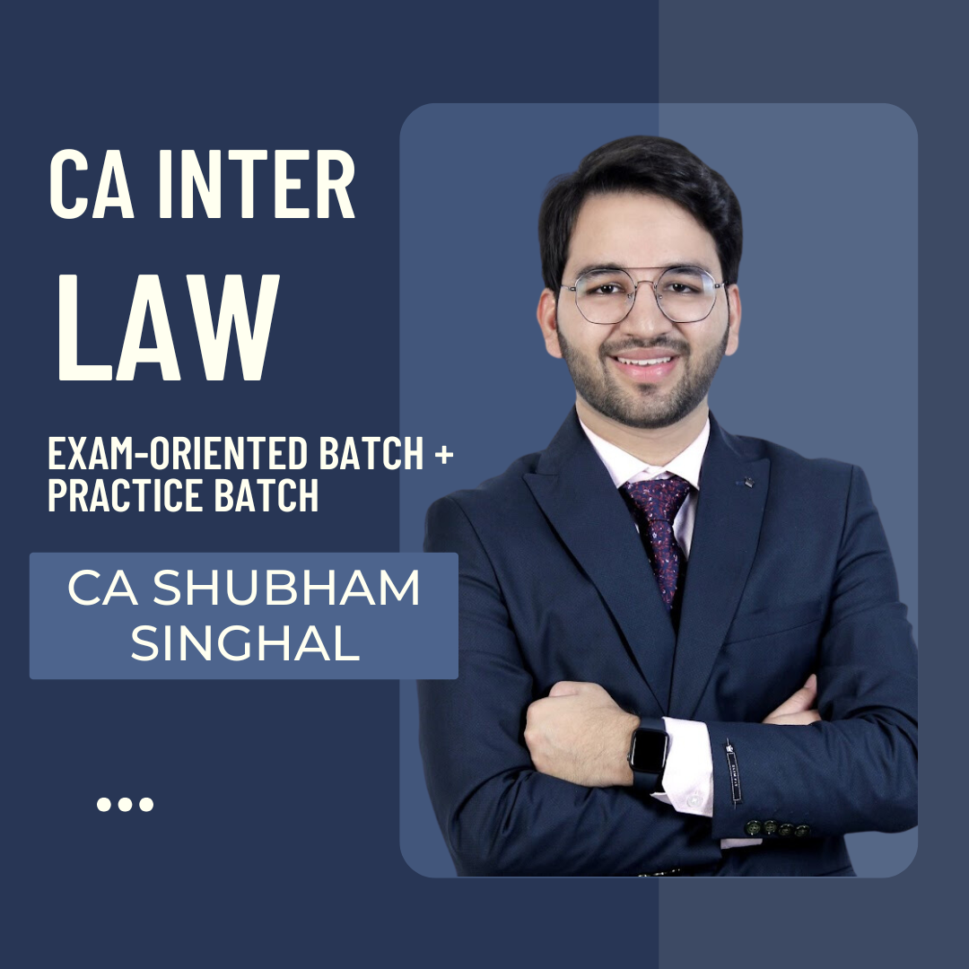 CA Inter Law | Exam Oriented Batch + Practice Batch By CA Shubham Singhal CA Point