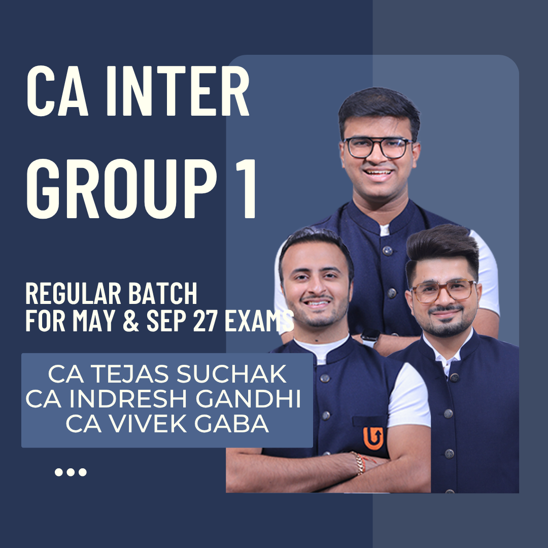 CA Inter May & Sep 27 Exams | Group 1 by Ultimate CA | Live Regular Batch CA Point