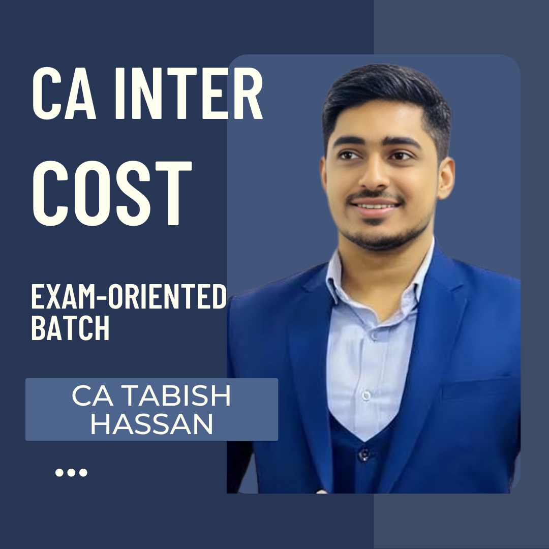 CA Inter Costing | Exam-Oriented Batch by CA Tabish Hassan | For Jan & May 27 Exams CA Point