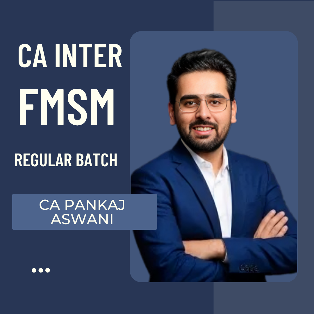 CA Inter FMSM | Regular Batch by CA Pankaj Aswani | For May & Sep 27 Exams CA Point