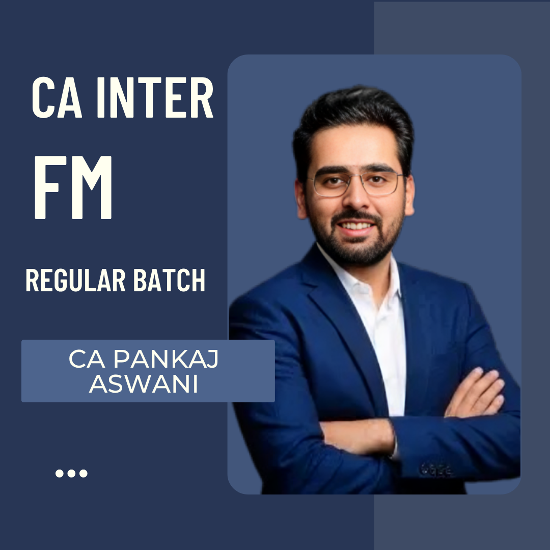 CA Inter FM | Regular Batch by CA Pankaj Aswani | For May & Sep 27 Exams CA Point