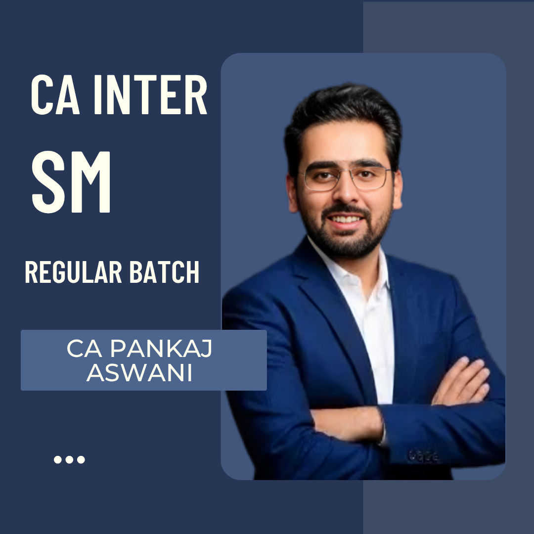 CA Inter SM | Regular Batch by CA Pankaj Aswani CA Point