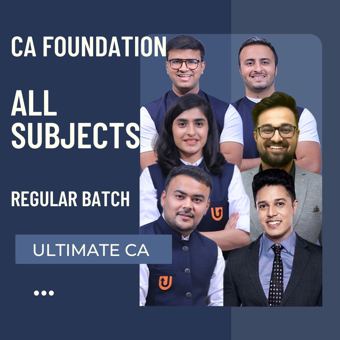 CA Foundation Regular Batch Combo By CA Swapnil Patni Classes |  | For Sep 26 & Jan 27 Exams CA Point