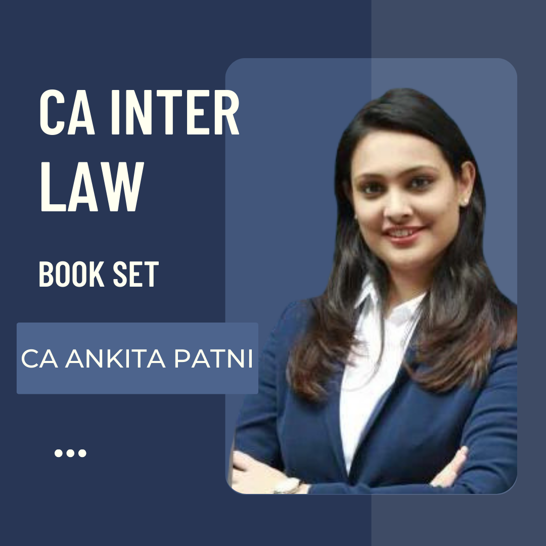 CA Inter Law | Book Set by CA Ankita Patni | For Jan 25 Exams