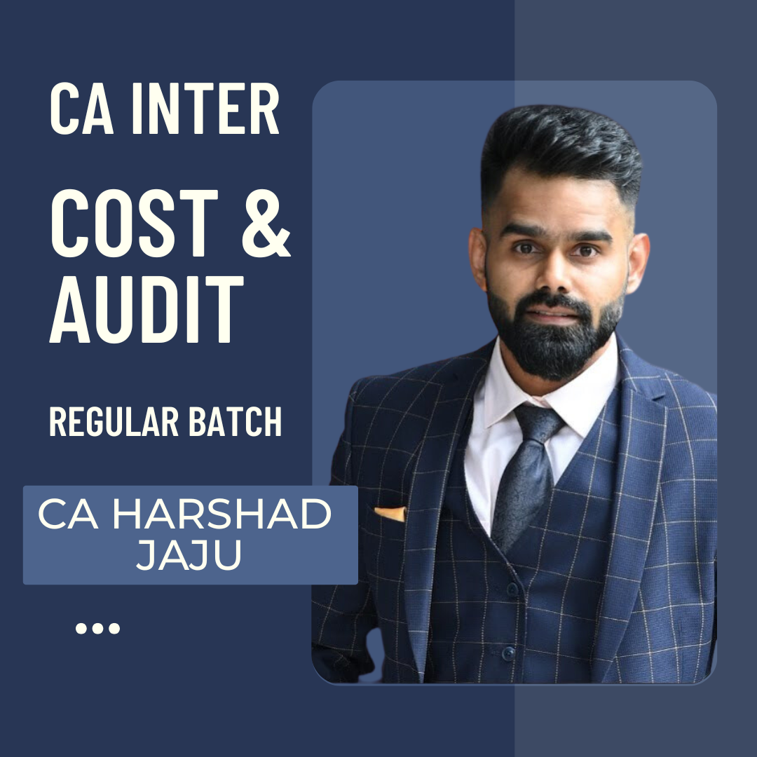 CA Inter Costing & Audit Combo | Regular Batch By CA Harshad Jaju | For May/Sep 26 & Jan 27 Exams CA Point