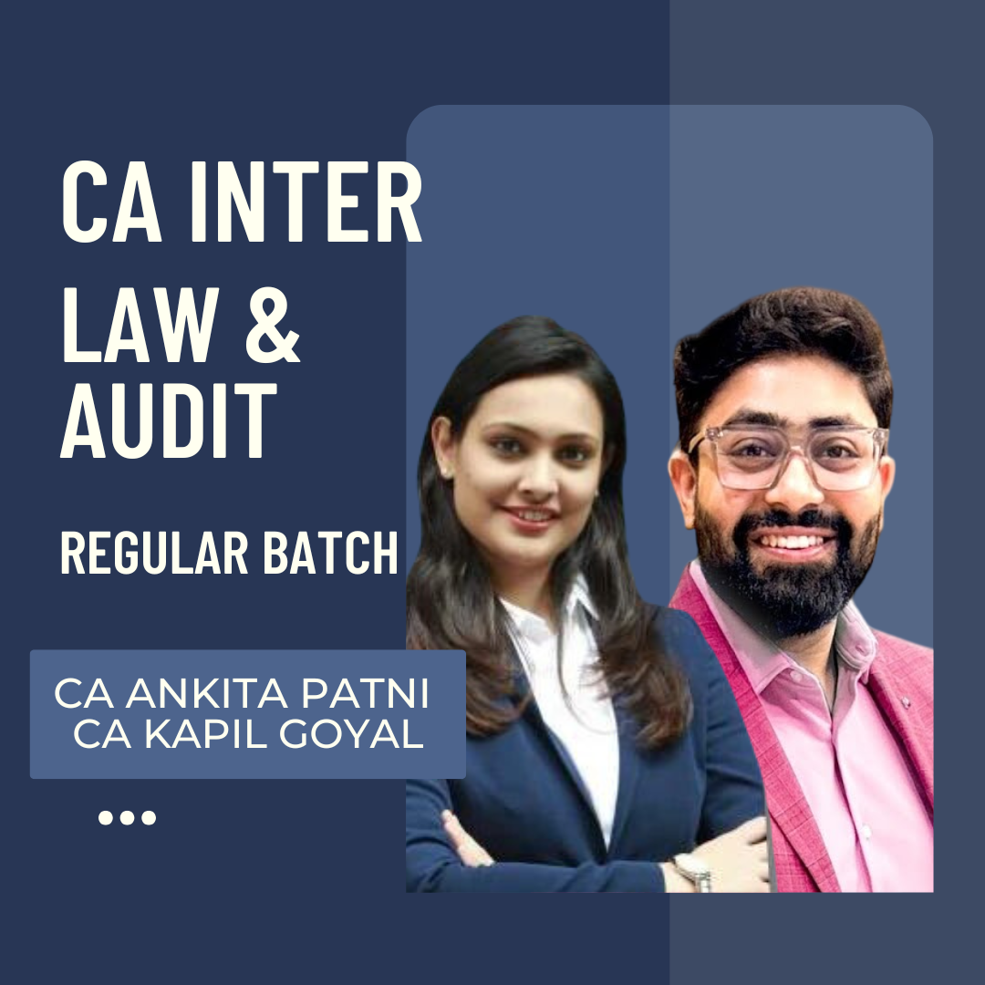 CA Inter Law & Audit Combo | Regular Batch by CA Pooja Kamdar & CA Ankita Patni | For May/Sep 26 & Jan 27 Exams CA Point