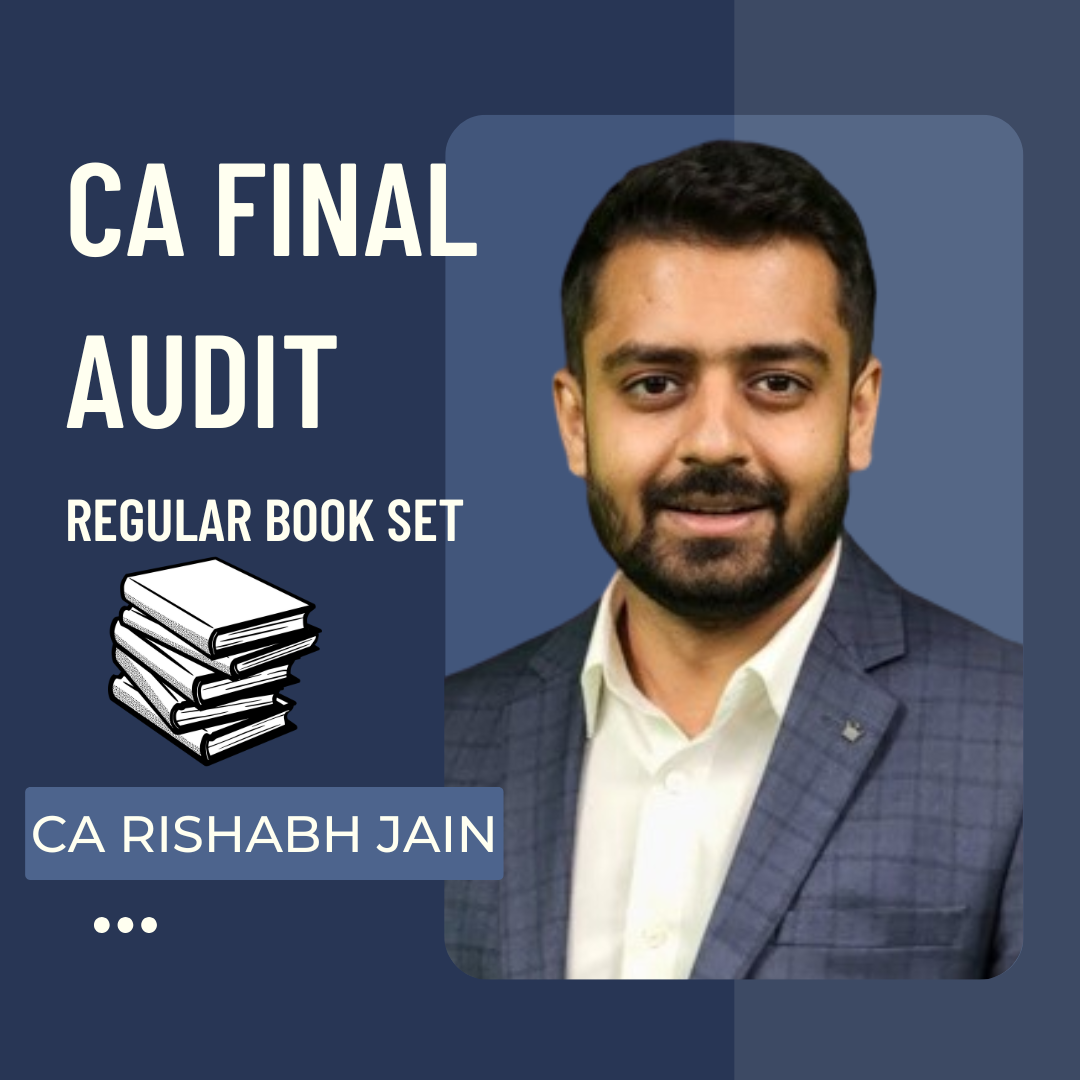 CA Final Audit | Regular Book Set by CA Rishabh Jain | For Sep 25 & Jan 26 Exams