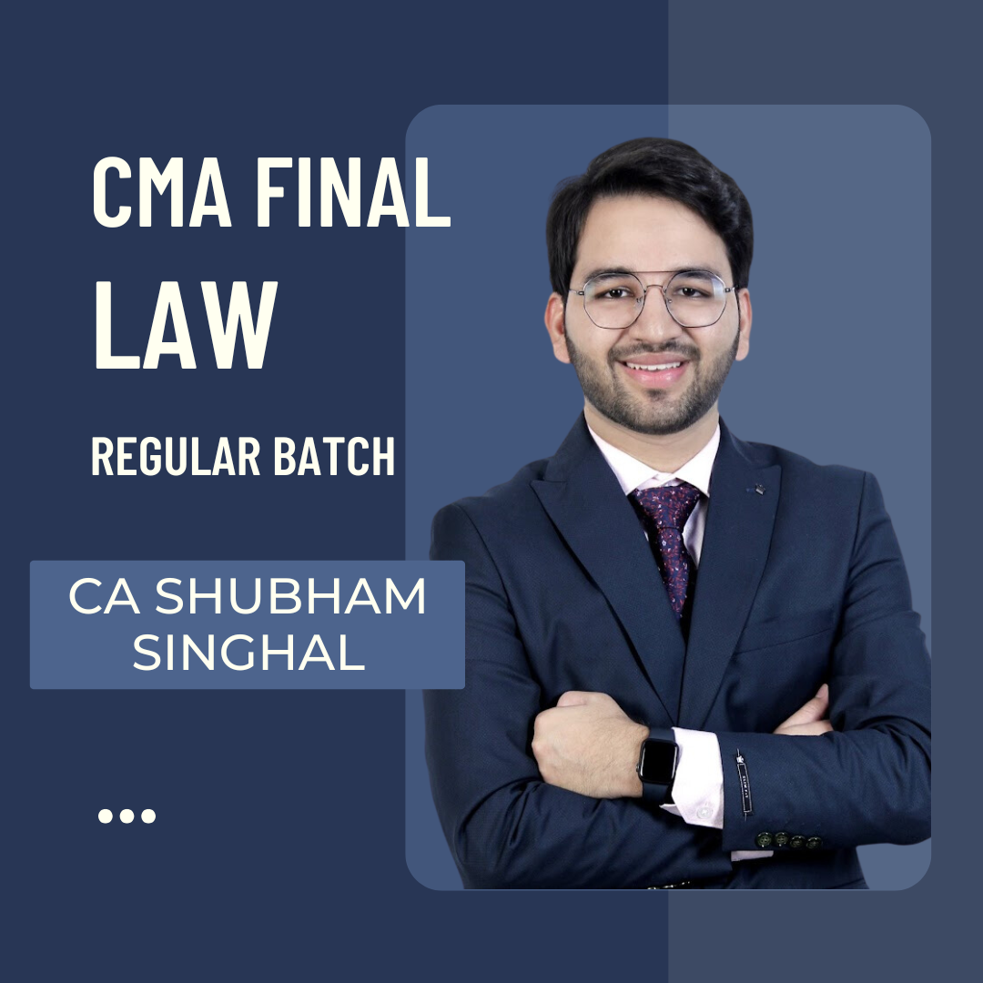 CMA Final Law | Regular Batch By CA Shubham Singhal | For June 26 & Dec 26 Exams CA Point