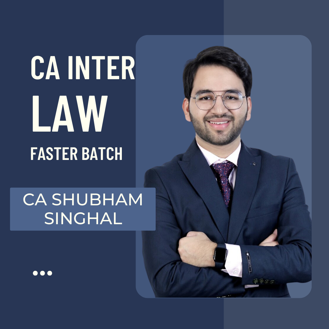 CA Inter- Corporate Law and Other Law Exam Oriented by CA Shubham Singhal for 2023