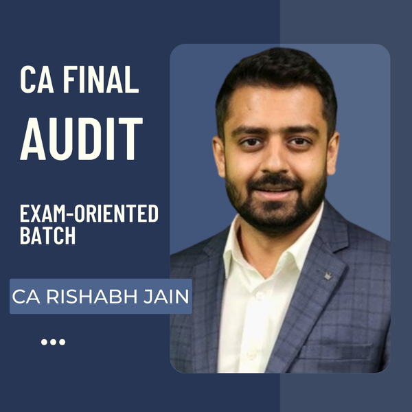 CA Final Audit | Exam-Oriented Batch By CA Rishabh Jain | For Nov 26 Exams CA Point