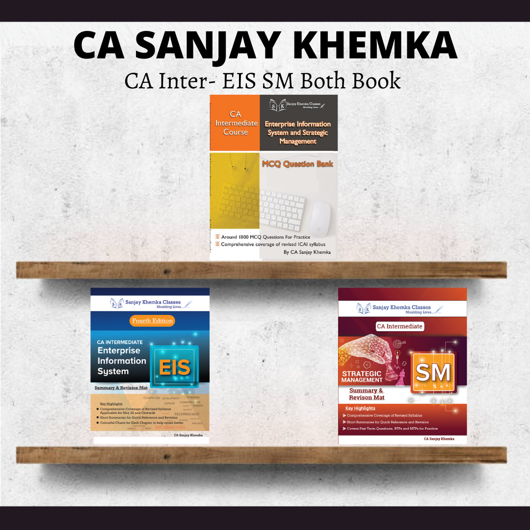 CA Inter EIS SM Summary and MCQ Book Combo By CA Sanjay Khemka